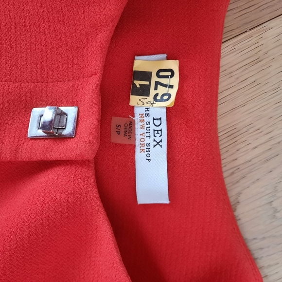 Dex Dressy Jacket Size Small With Clasp fastening and concealed snaps - Picture 2 of 4